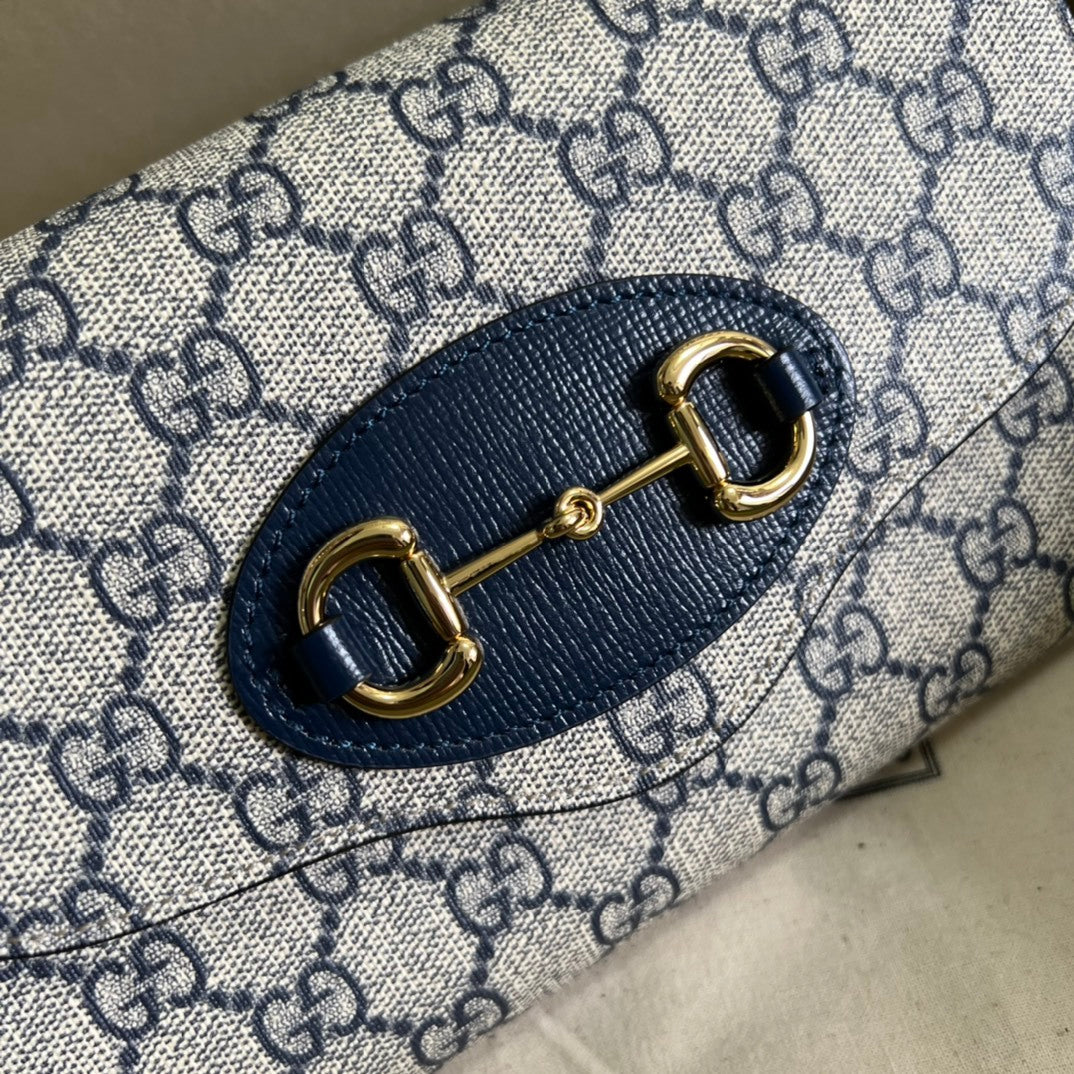 Bolso de hombro pequeño Gucci Horsebit 1955