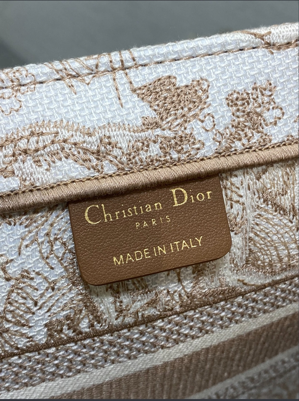 Dior Small Book Tote