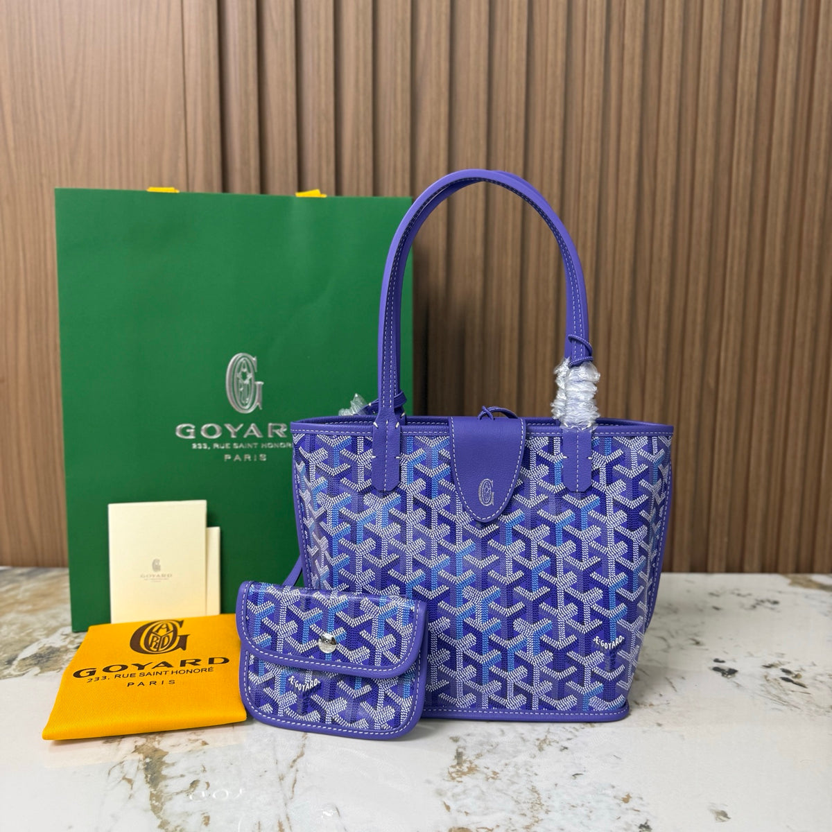 Goyard Anjou Mini – Azul Violeta