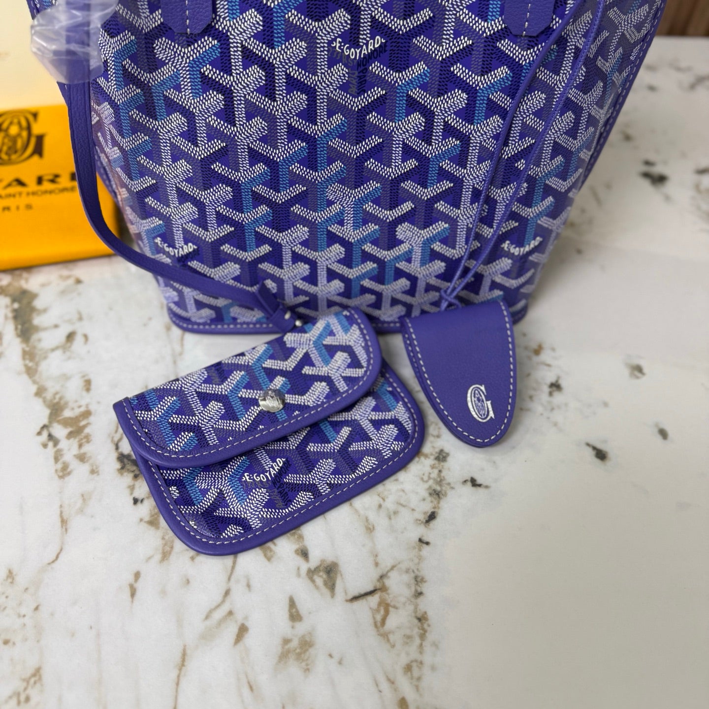 Goyard Anjou Mini – Azul Violeta