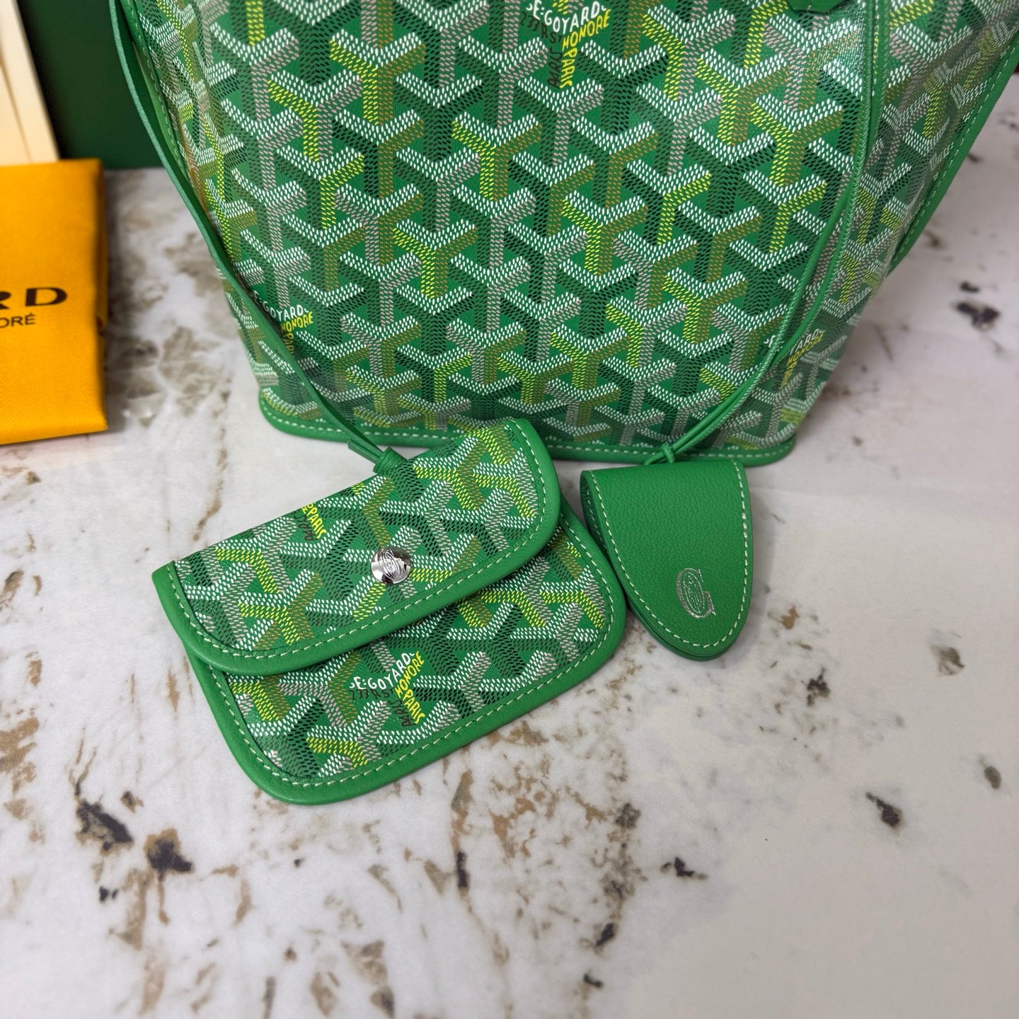 Goyard Anjou Mini – Verde