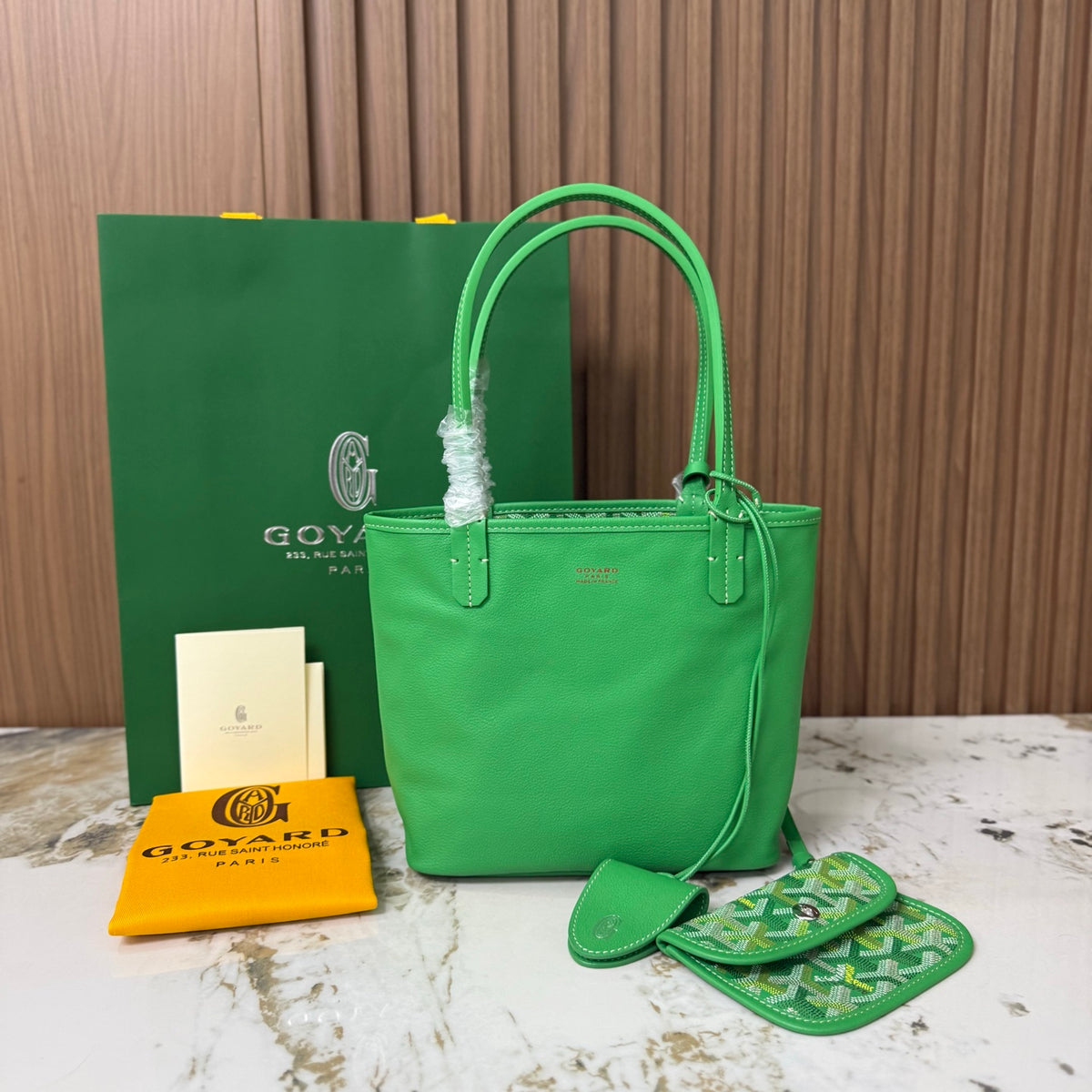 Goyard Anjou Mini – Verde