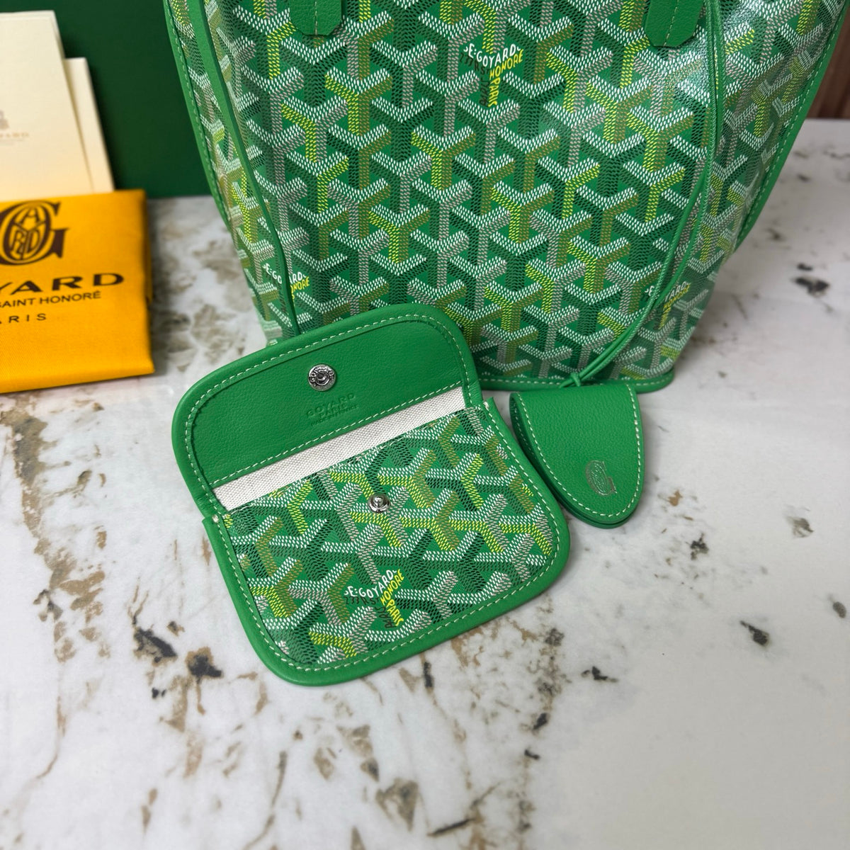 Goyard Anjou Mini – Verde