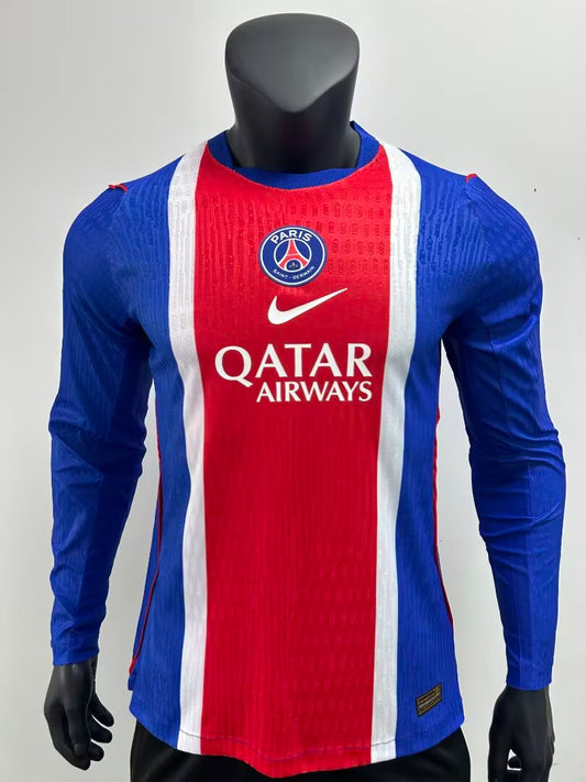 Paris Saint-Germain Home Jersey 26/27 - Versão Jogador Manga Comprida