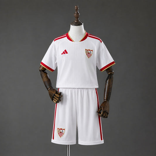 Sevilha Home Jersey 26/27 - Kit Infantil