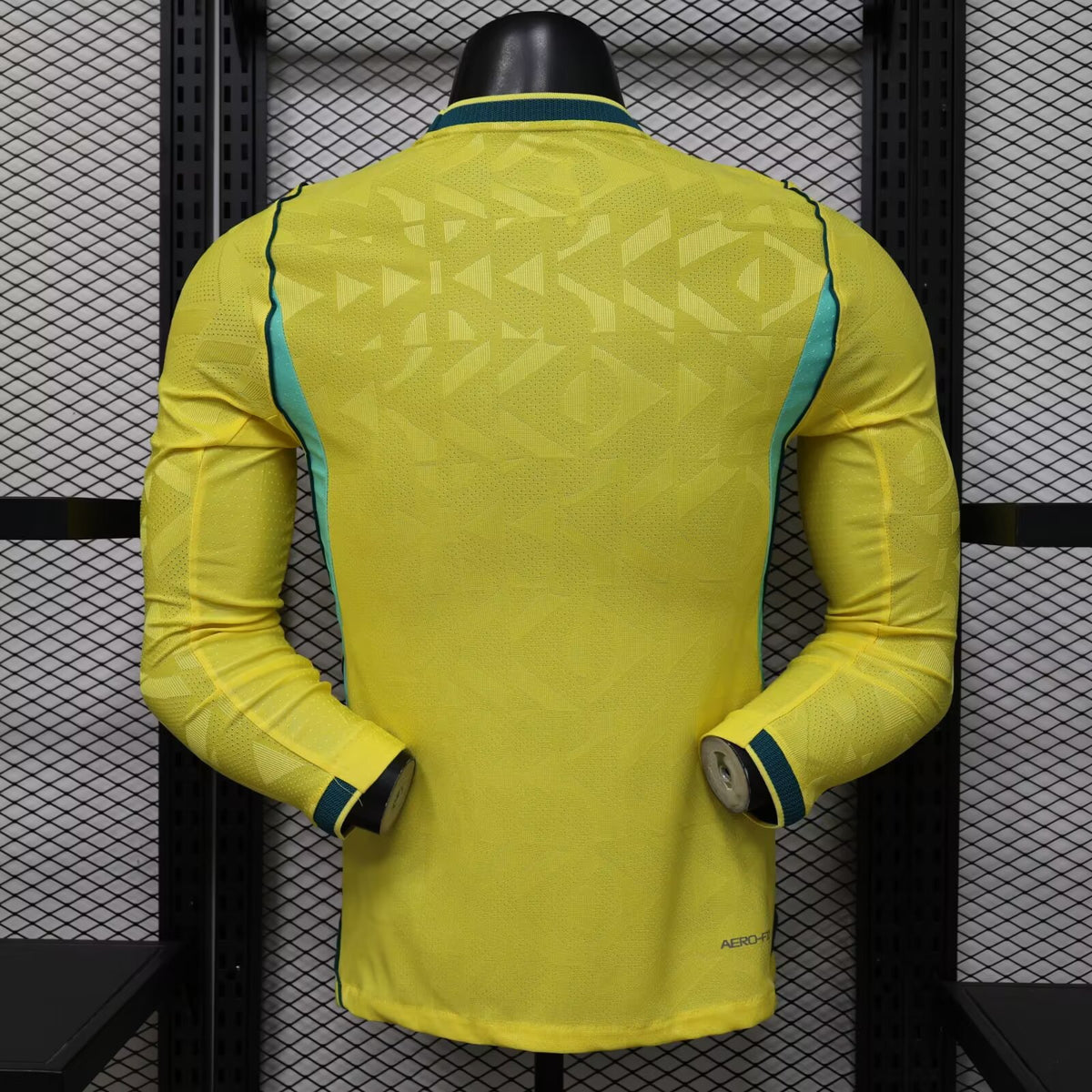 Brasil Home Jersey 2026 - Versão Jogador Manga Comprida