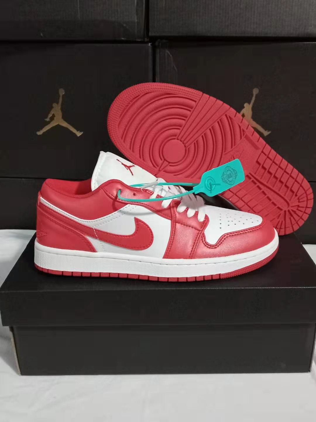 Air Jordan 1 Low – Rojo / Blanco