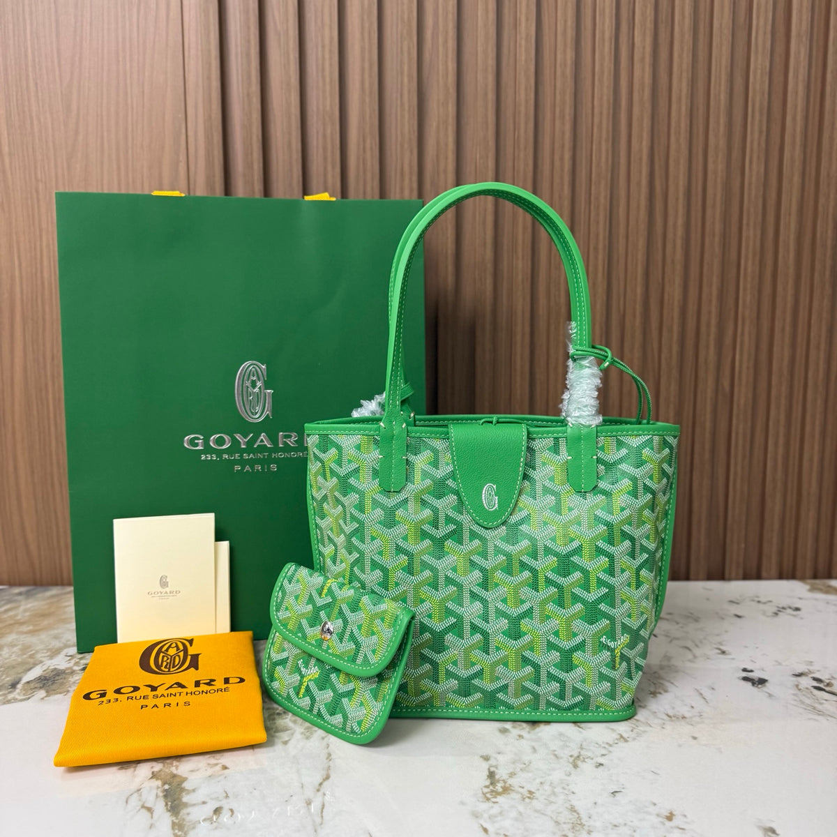 Goyard Anjou Mini – Verde