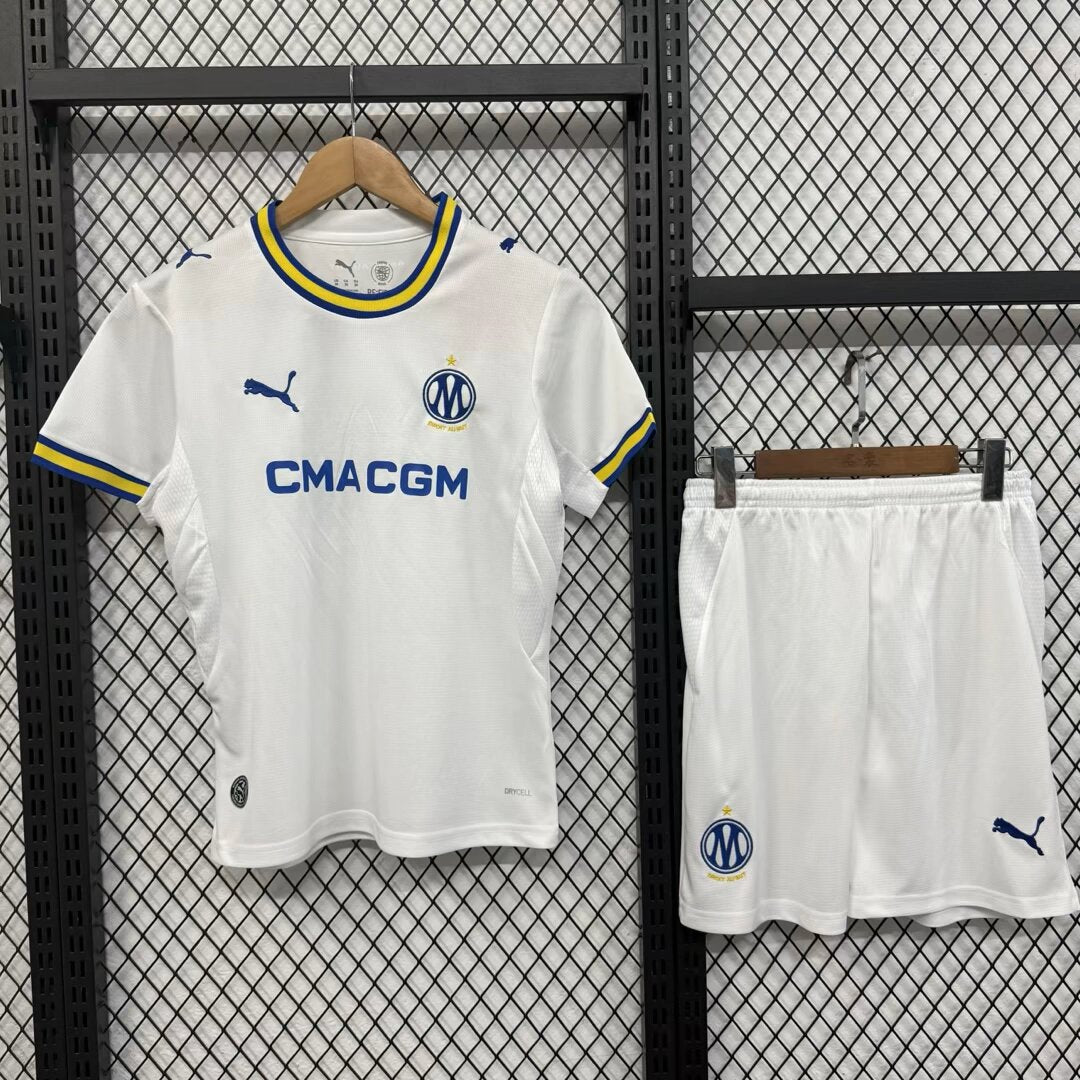Marseille Home Jersey 26/27 - Kit Infantil