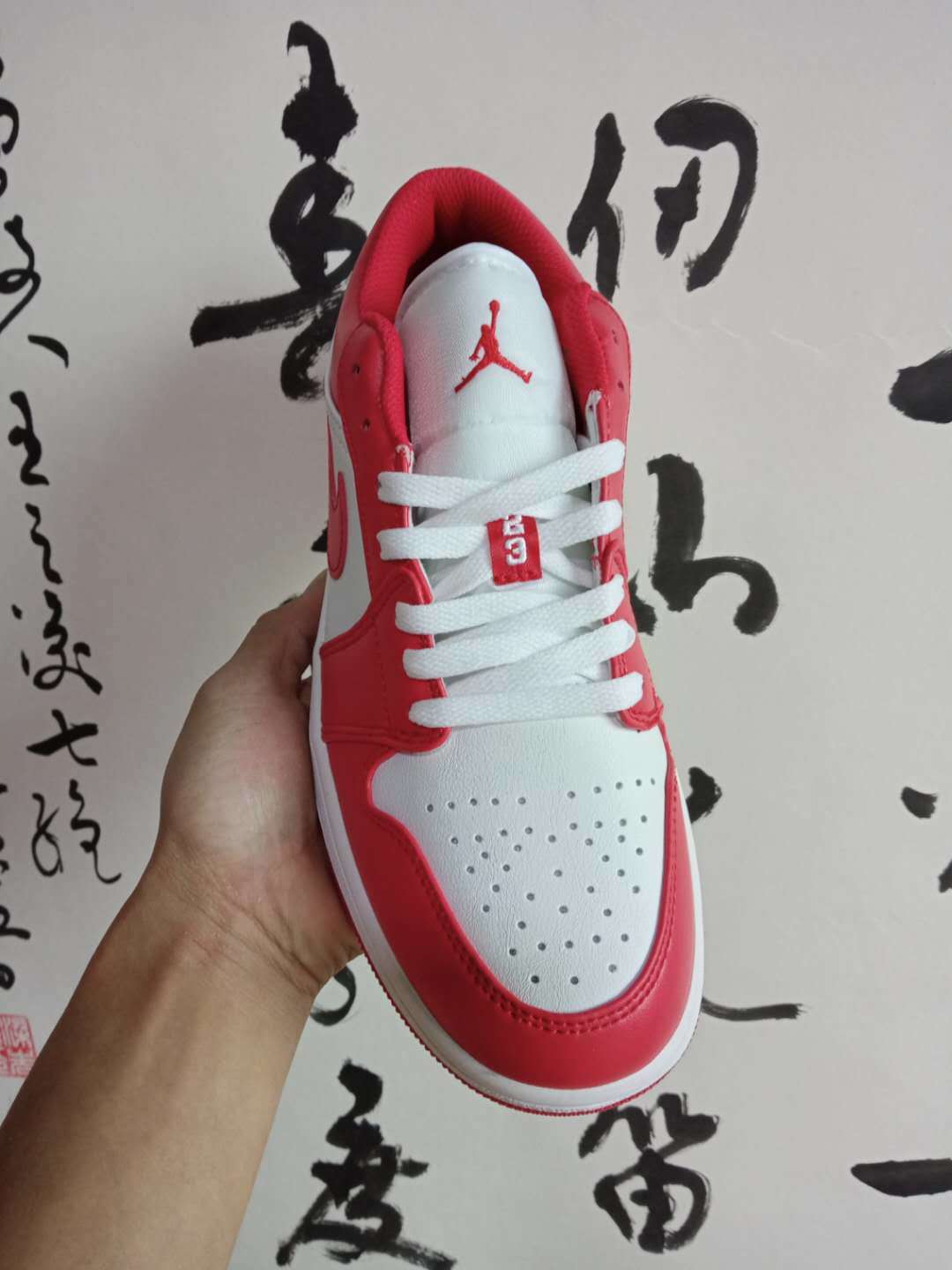 Air Jordan 1 Low – Rojo / Blanco