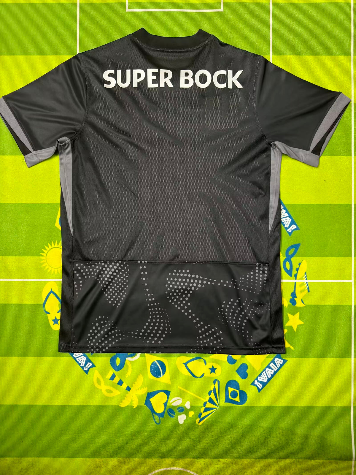 Sporting CP 2024/25 – 4.º Jersey Black/Grey