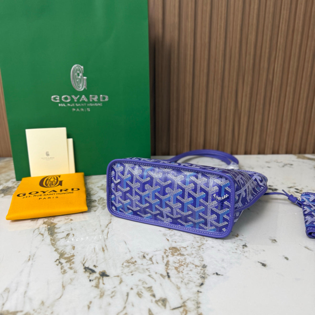 Goyard Anjou Mini – Azul Violeta
