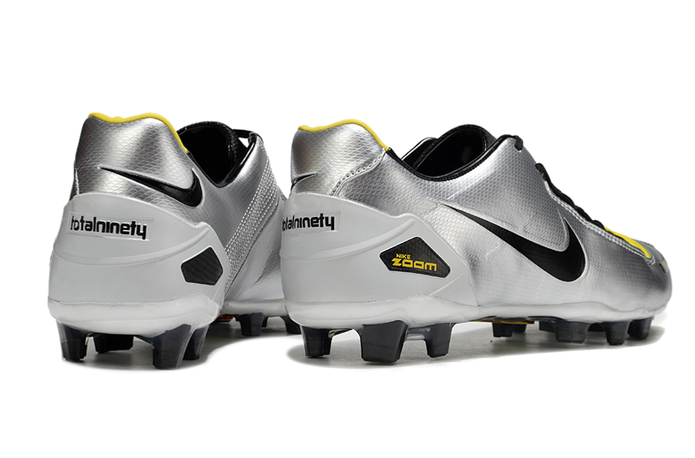 NIKE TOTAL 90 LASER I FG – SILVER / BLACK / YELLOW