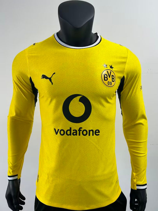 Dortmund Home Jersey Manga Comprida 26/27 Versão Jogador