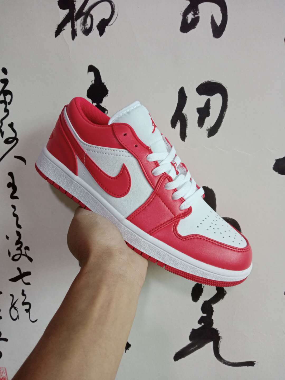 Air Jordan 1 Low – Rojo / Blanco