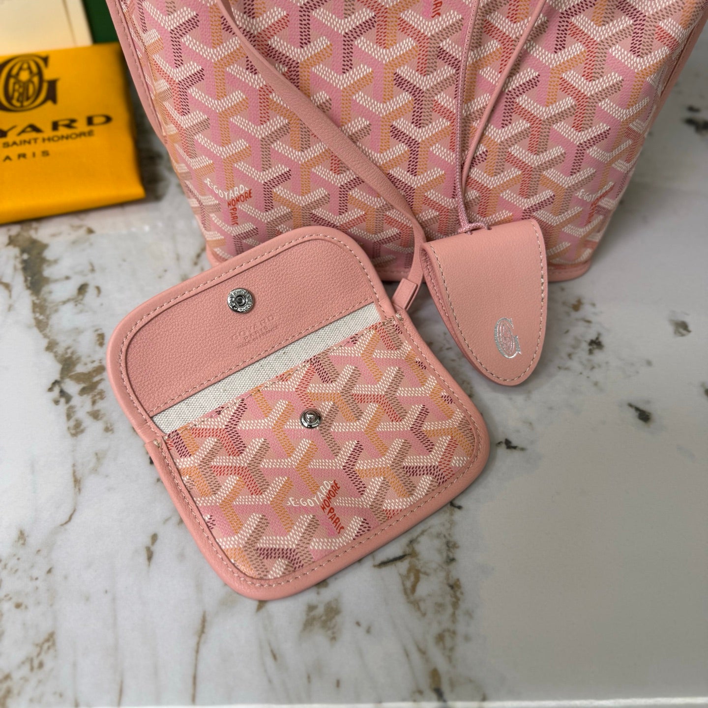 Goyard Anjou Mini – Rosa