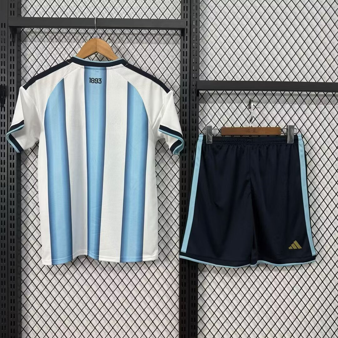 Argentina Home Jersey 2026 - Kit Infantil