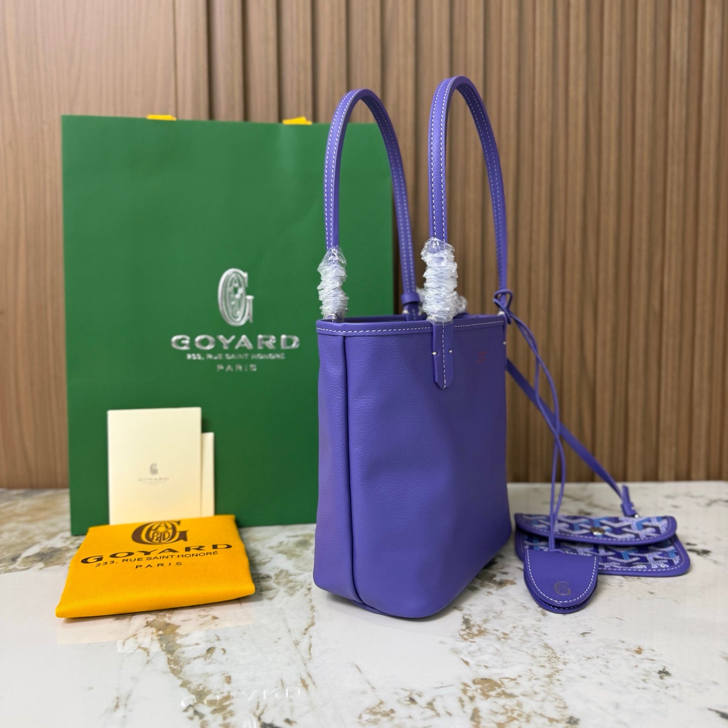Goyard Anjou Mini – Azul Violeta