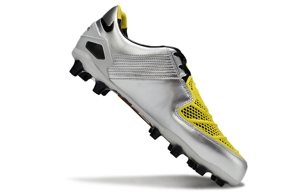 NIKE TOTAL 90 LASER I FG – SILVER / BLACK / YELLOW