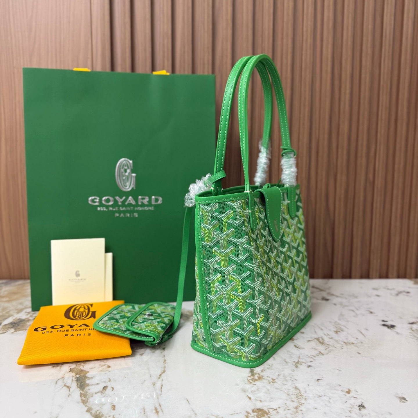 Goyard Anjou Mini – Verde