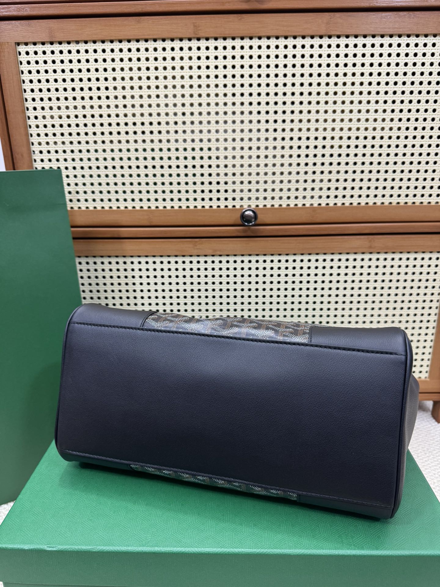 Goyard Saïgon Estructurado – Negro y Gris
