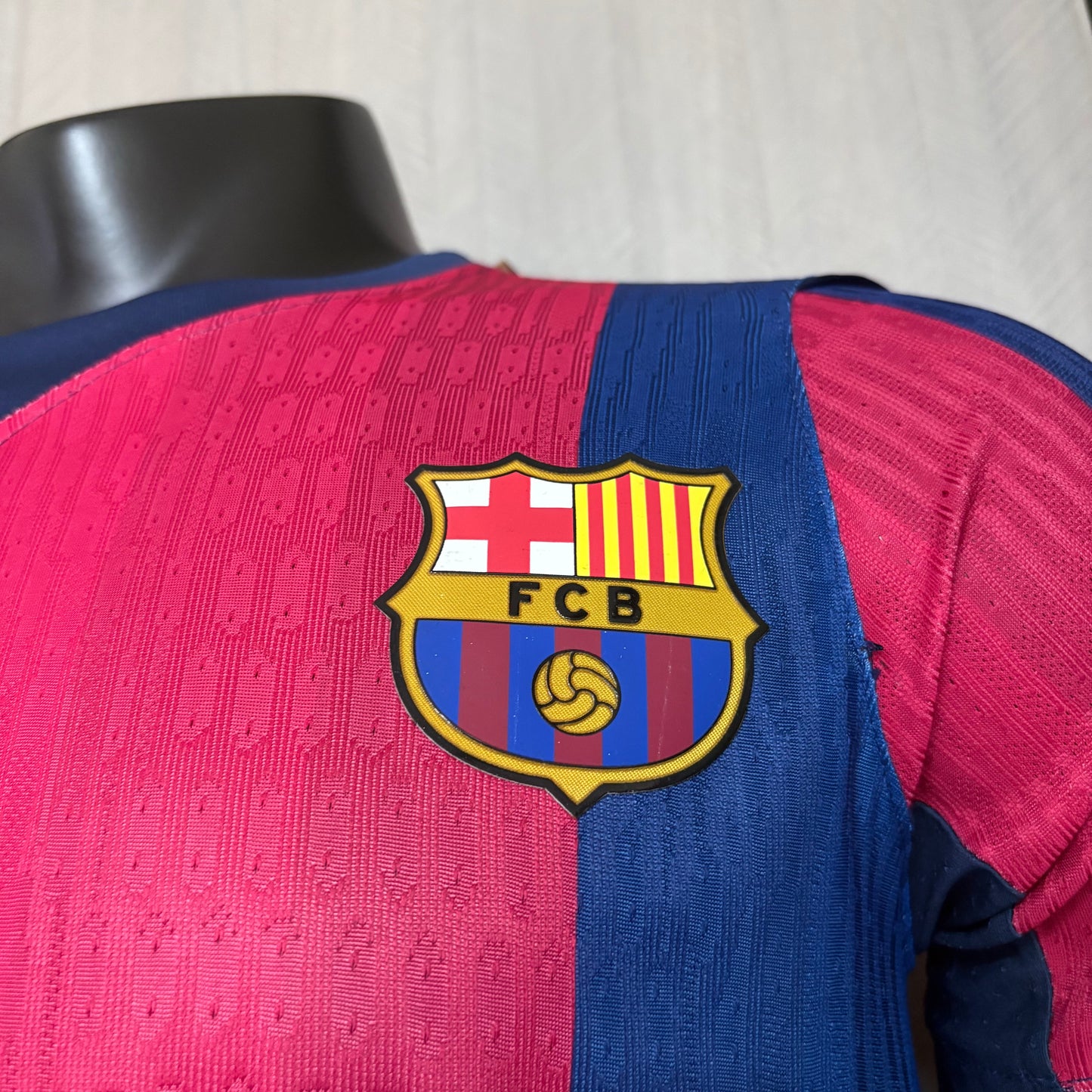 FC Barcelona 2024/25 – Home Jersey – Versão Jogador