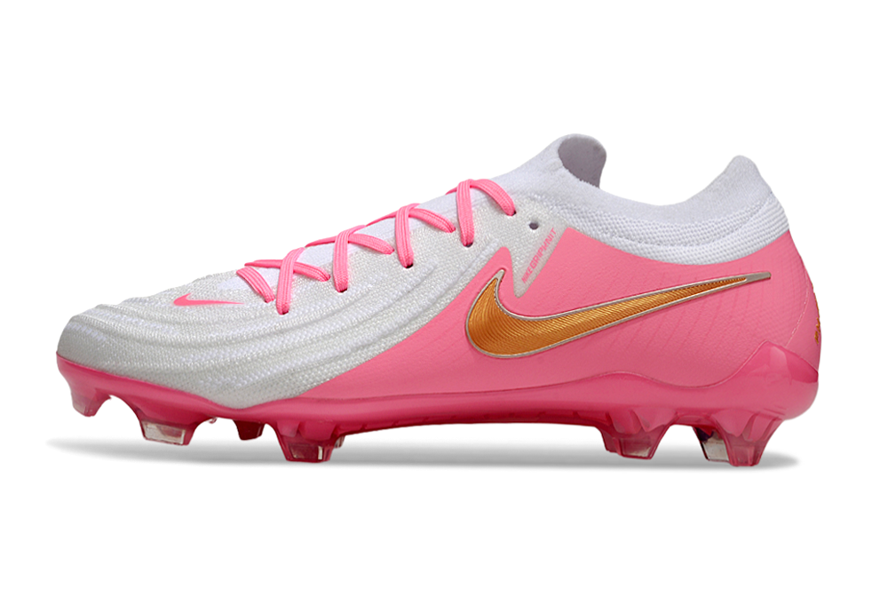 NIKE MERCURIAL VAPOR 15 ELITE FG – WHITE / PINK / GOLD