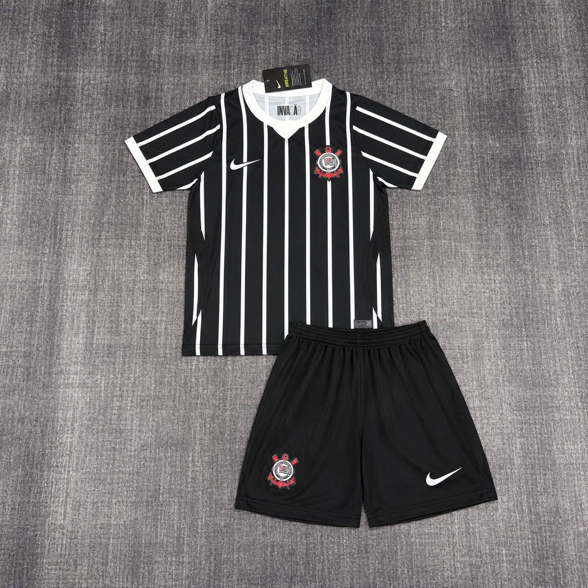 Corinthians Away Jersey 25/26 - Kit Infantil
