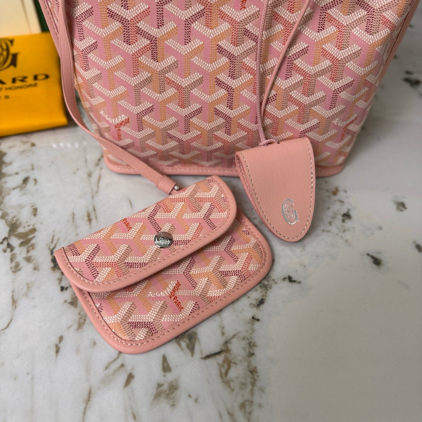 Goyard Anjou Mini – Rosa