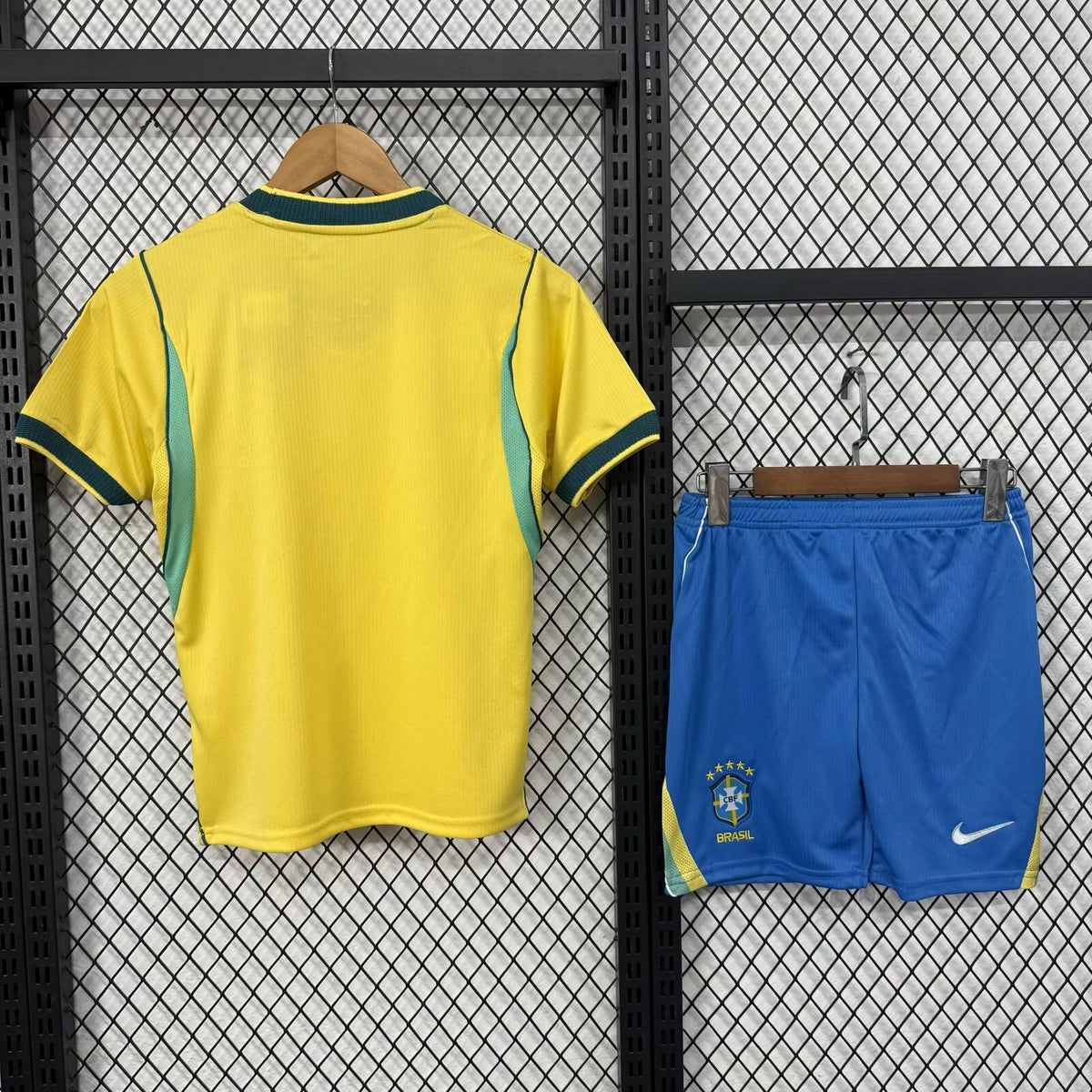 Brasil Home Jersey 2026 - Kit Infantil