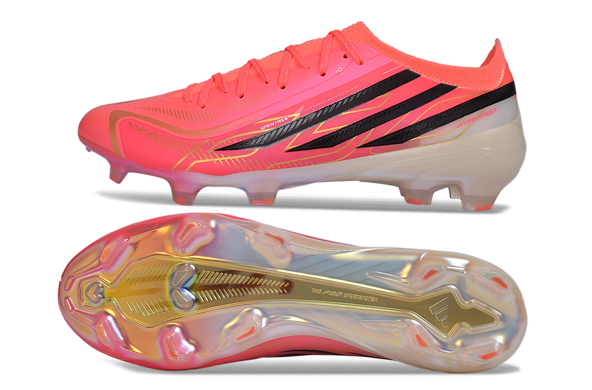 Adidas F50 Elite FG – Coral/Pink/Core Black/Gold