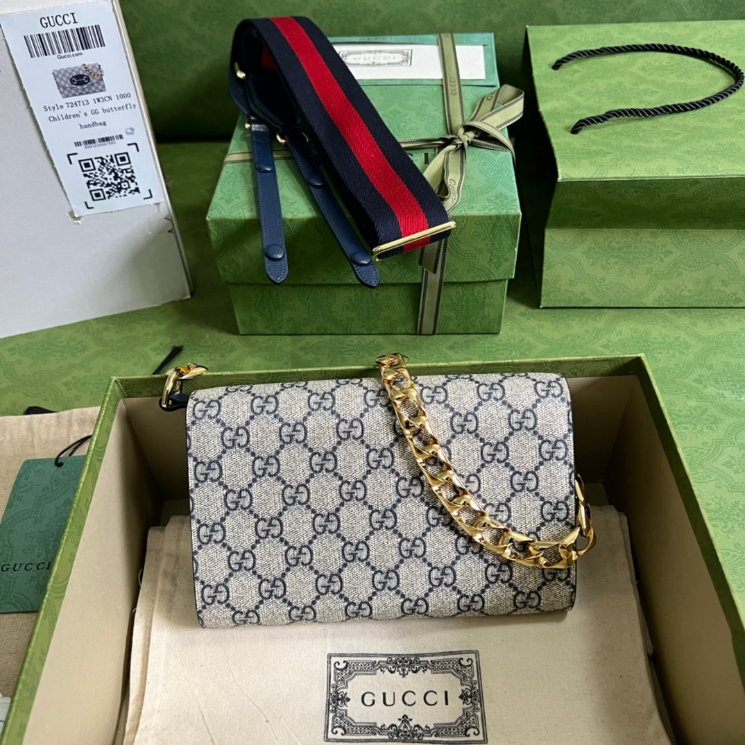 Bolso de hombro pequeño Gucci Horsebit 1955