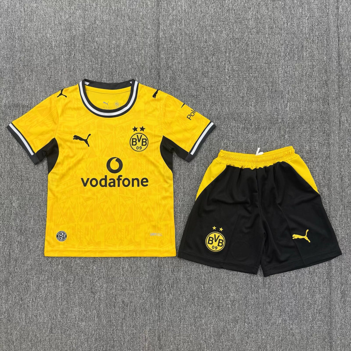 Dortmund Home Jersey 26/27 Kit Infantil