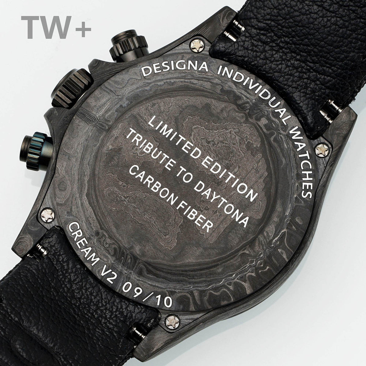 ROLEX DAYTONA DiW CARBON PANDA – BLACK & WHITE