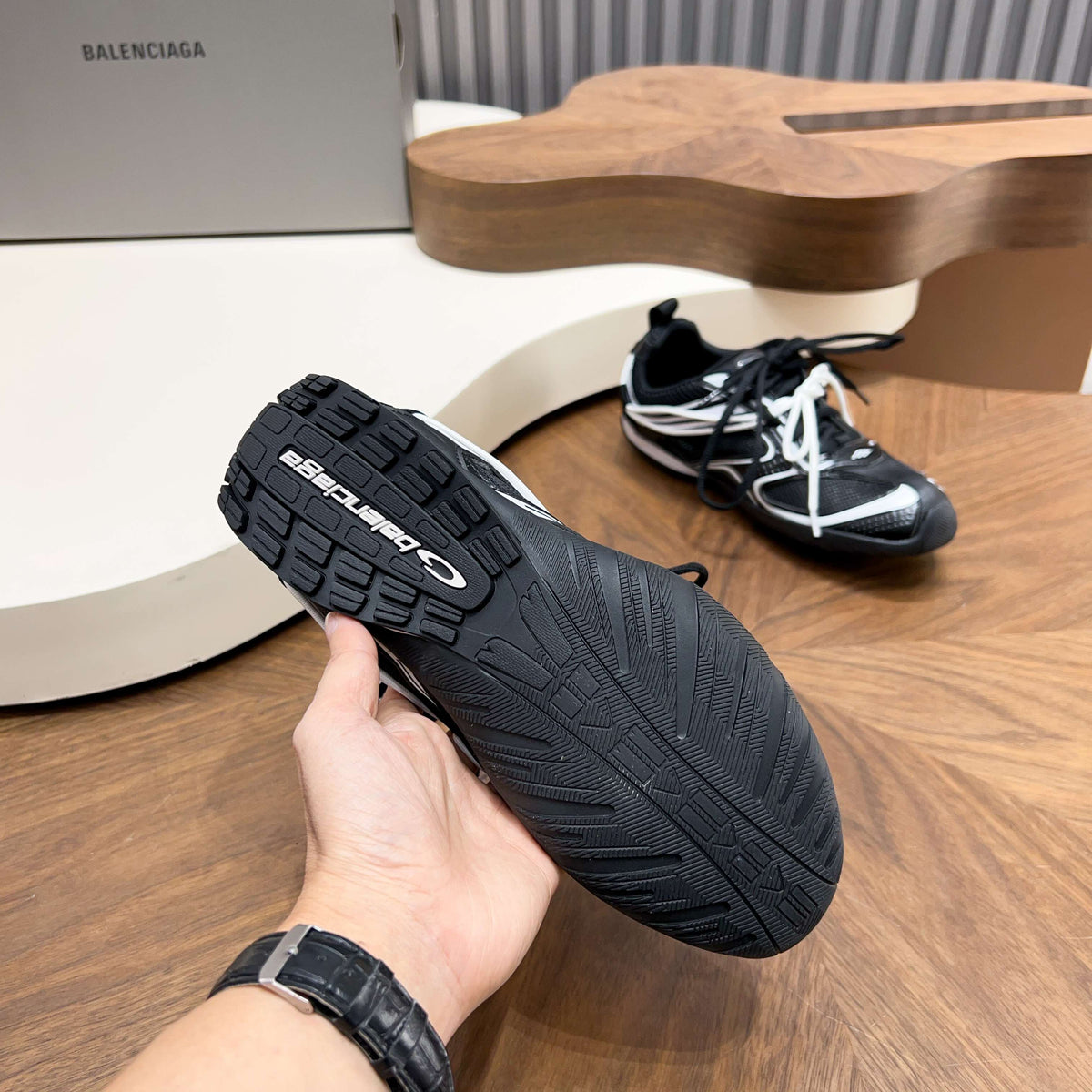 BALENCIAGA RADAR – BLACK / GREY / WHITE