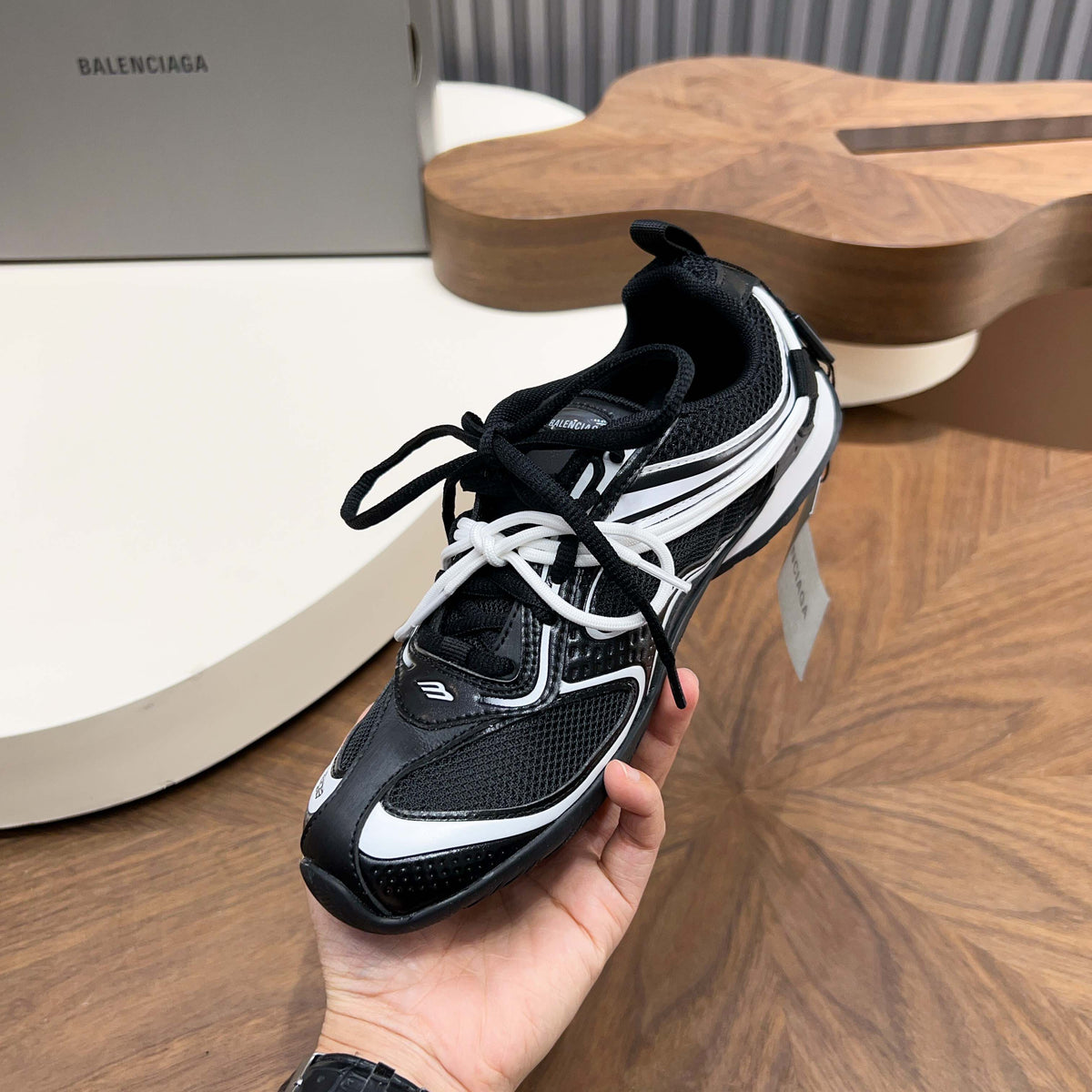BALENCIAGA RADAR – BLACK / GREY / WHITE