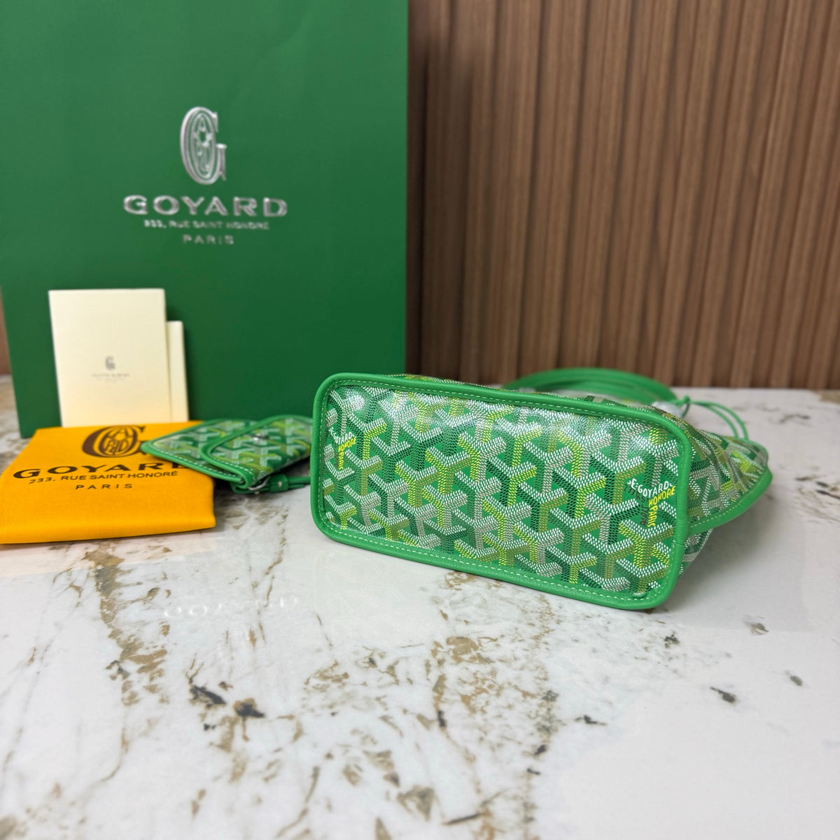 Goyard Anjou Mini – Verde