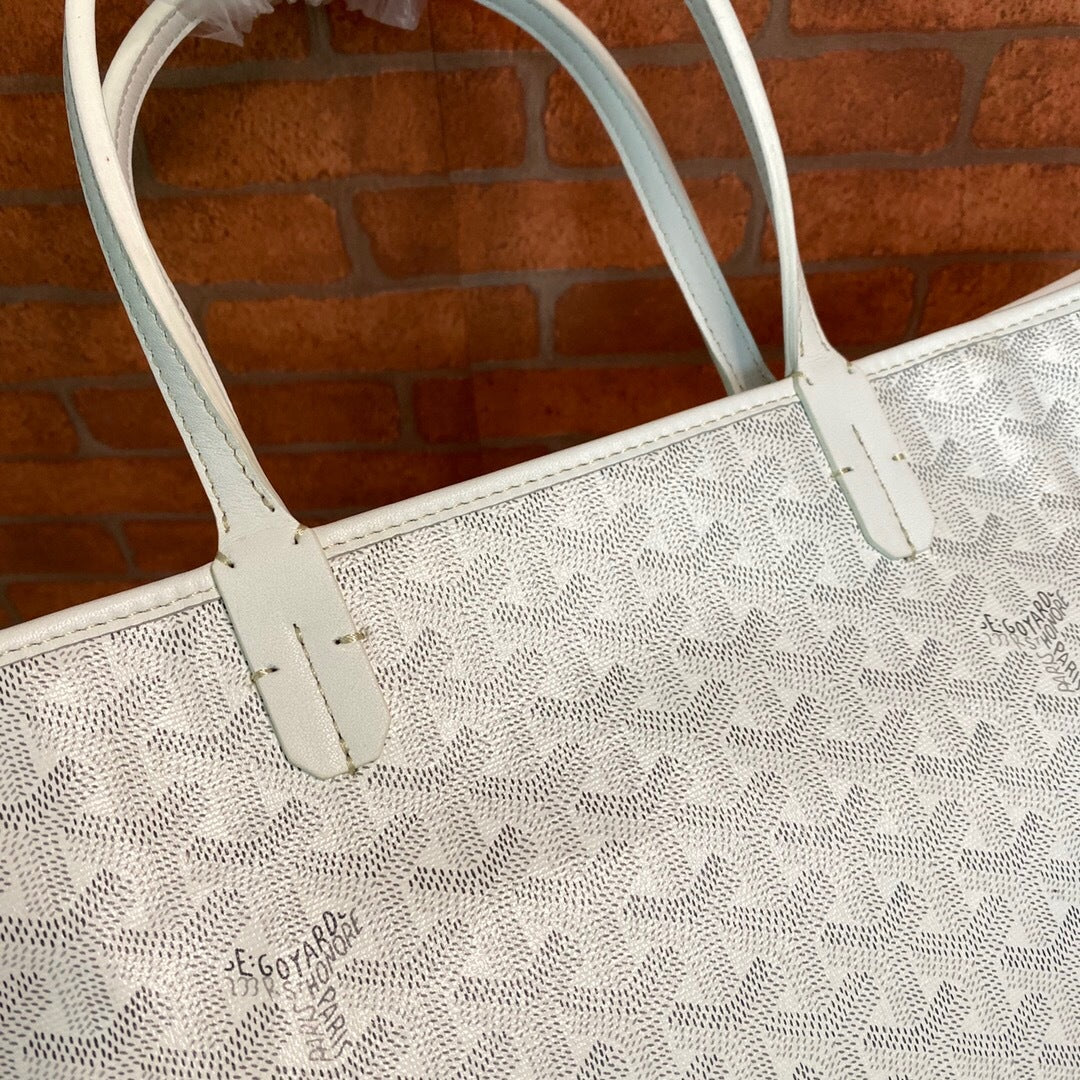 Goyard Artois MM – Blanco / Gris claro