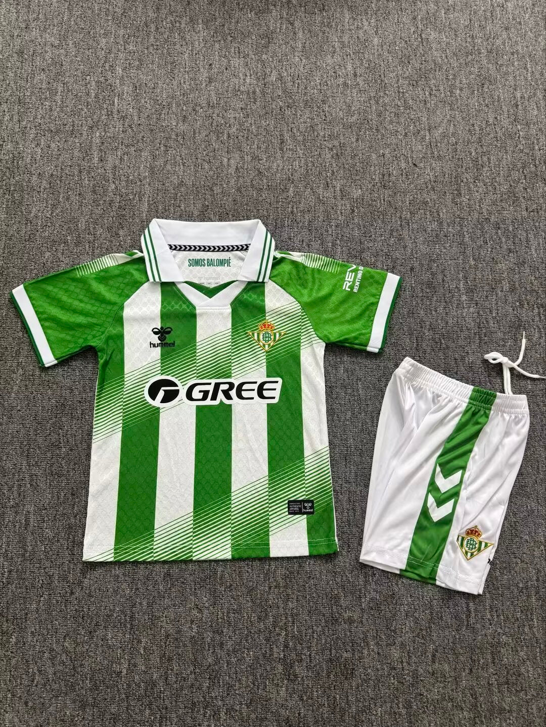 Betis Home Jersey 26/27 - Kit Infantil