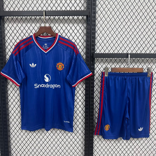 Manchester United Away Jersey 26/27 Kit Infantil