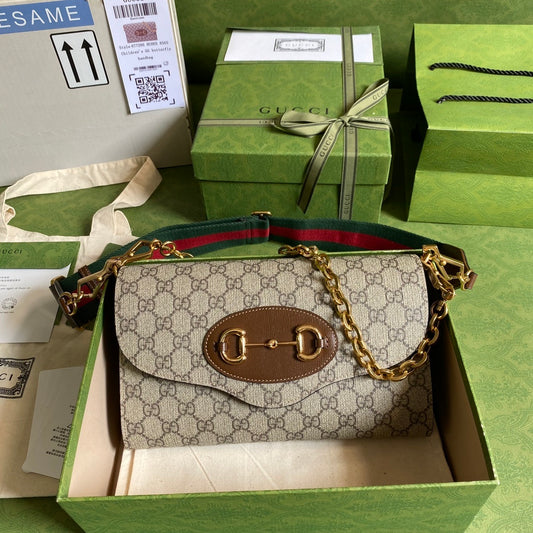 Bandolera pequeña Gucci Horsebit 1955