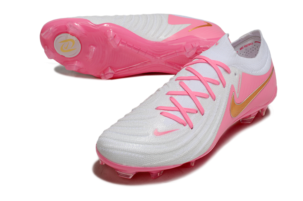 NIKE MERCURIAL VAPOR 15 ELITE FG – WHITE / PINK / GOLD