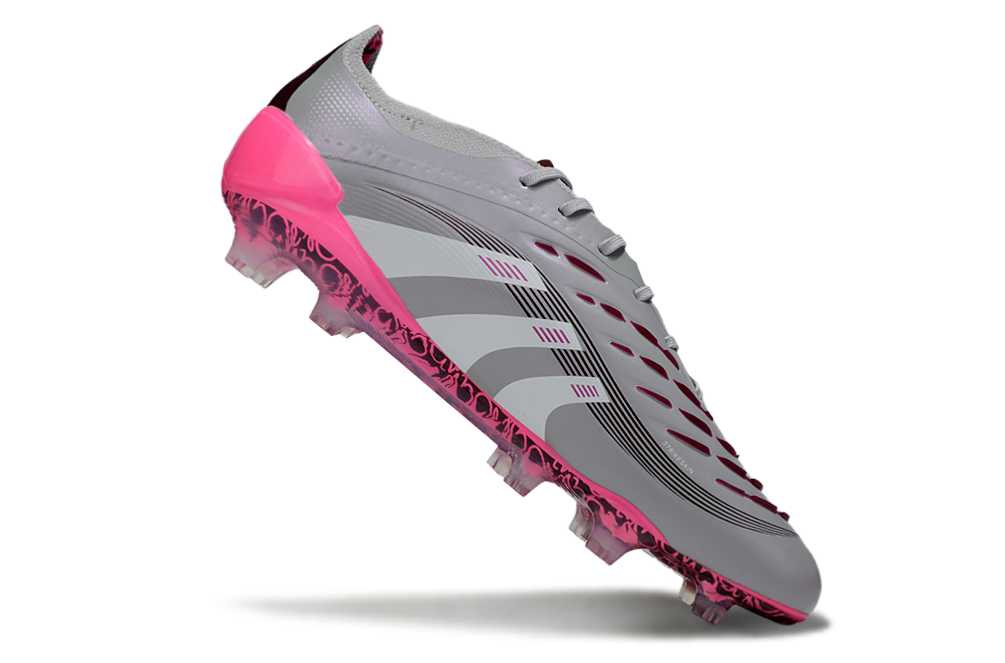 ADIDAS PREDATOR ELITE FG – GREY / SILVER / PINK