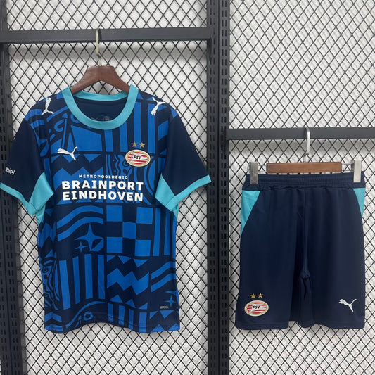 PSV Eindhoven Camiseta Visitante 2026/27 Kit Infantil