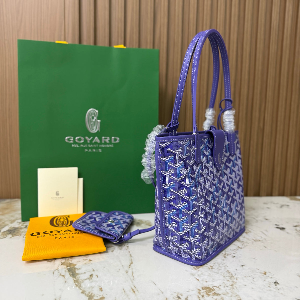 Goyard Anjou Mini – Azul Violeta