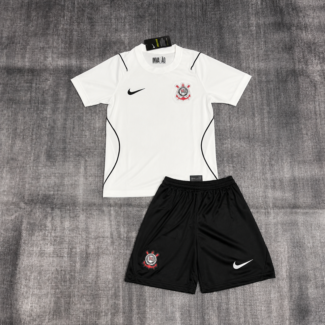 Corinthians Home Jersey 25/26 - Kit Infantil