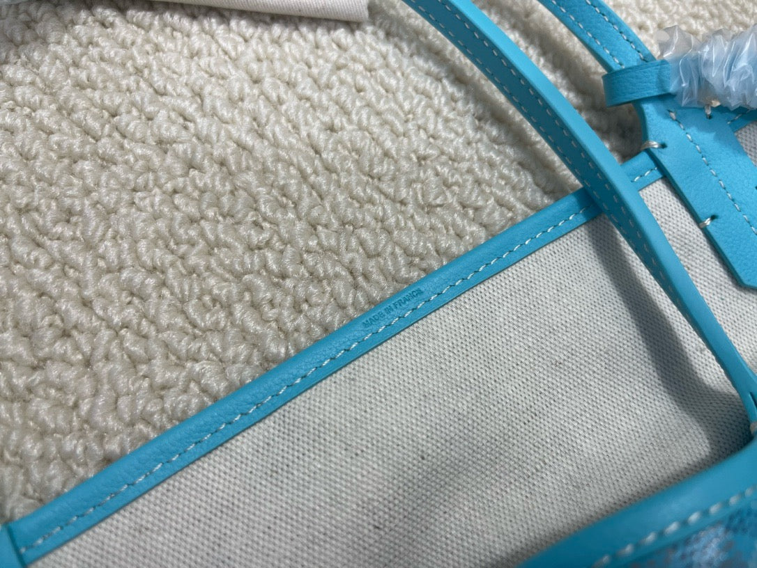Bolso Tote Goyard – Azul Turquesa