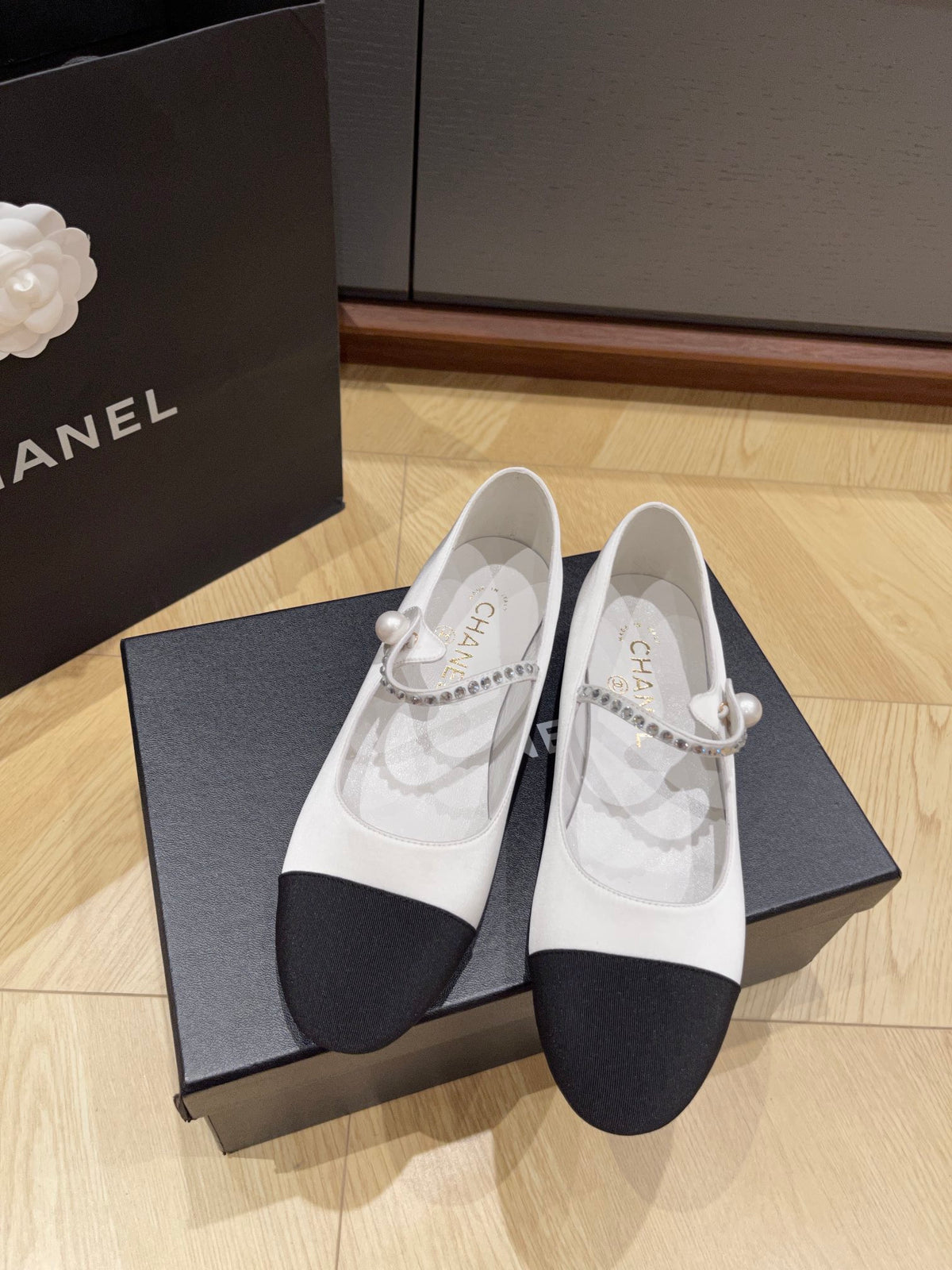 Chanel Two-Tone Mary Jane