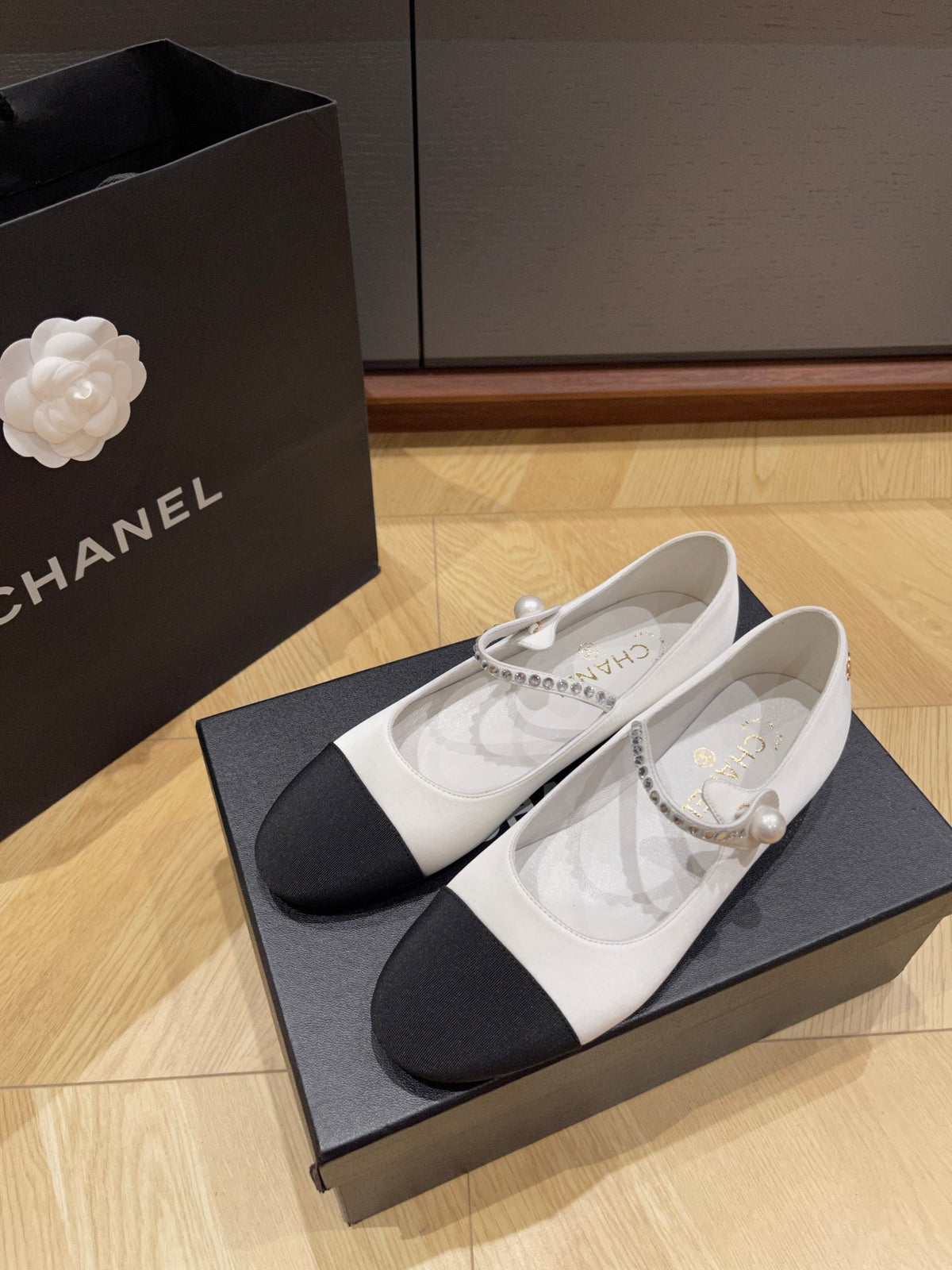 Chanel Two-Tone Mary Jane