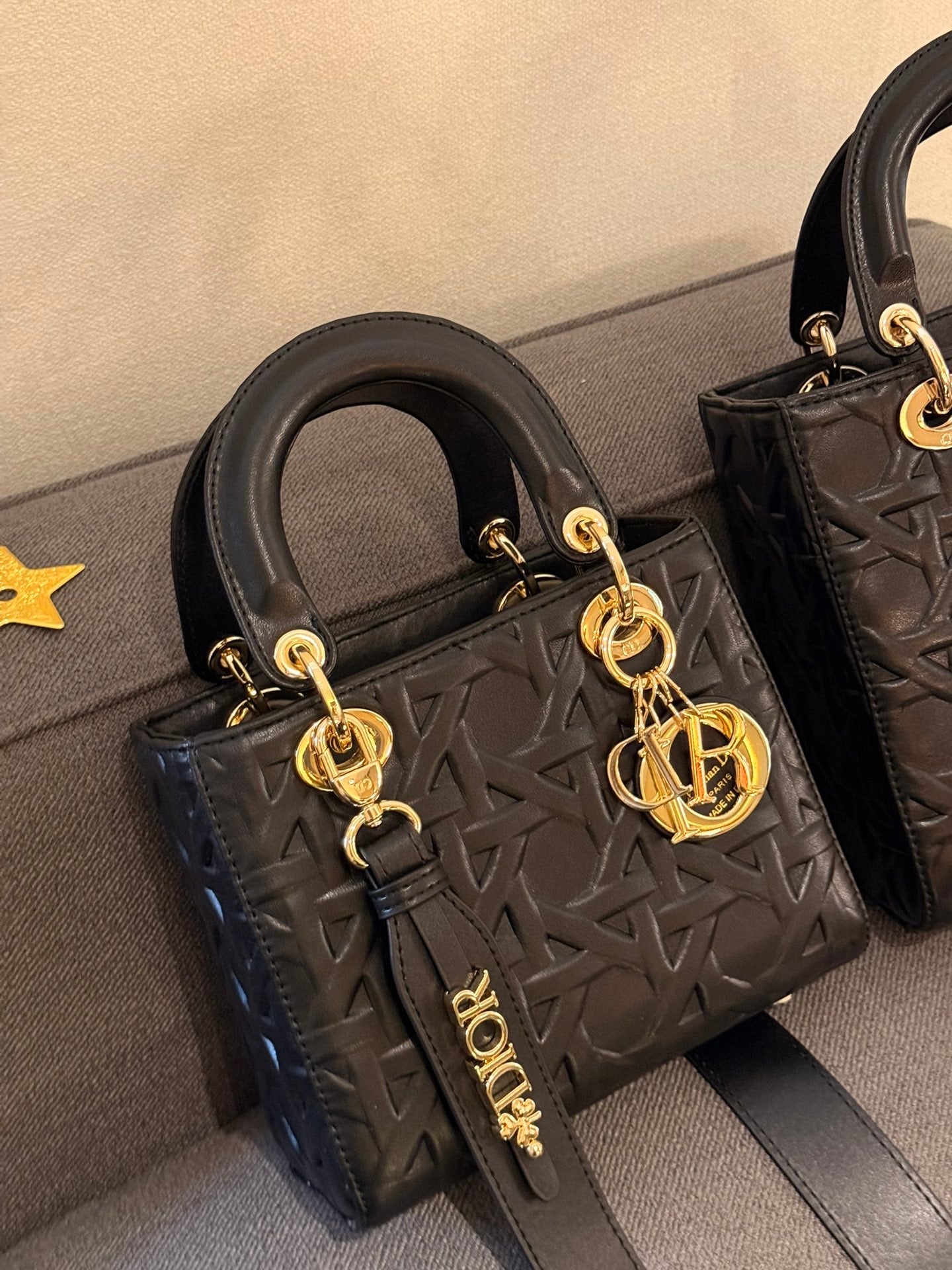 Dior Lady Dior Mini Negra Cannage